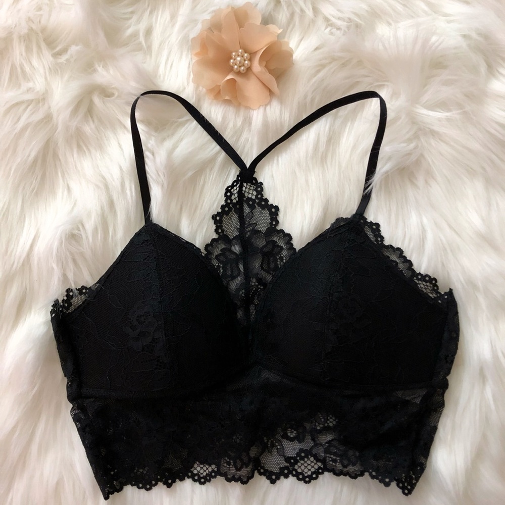 Noir Lace bralette - Picture 1 of 7